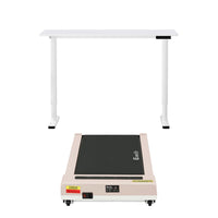 Artiss 120cm Automatic Standing Desk with 360mm Electric Walking Pad Treadmill