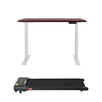 Artiss 400mm Treadmill Electric Walking Pad with 120cm Automatic Standing Desk