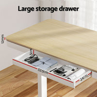 Artiss Electric Treadmill with 120cm Automatic Standing Desk Walking Pad 400mm- NW-400PAD