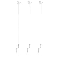 Giantz 20x Electric Fence Pigtail Posts Steel Tape Fencing