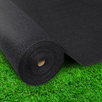 50% Shade Cloth 3.66x20m Shadecloth Sail Heavy Duty Black