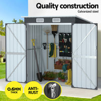 Giantz Garden Shed 1.62x1M Outdoor Storage Tool Workshop House Shelter