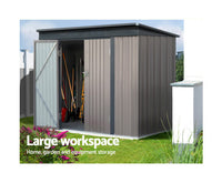 Garden Shed Sheds Outdoor Storage 2.31x1.31M Tool Workshop Shelter