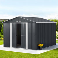 Garden Shed 3x3M Outdoor Storage Tool Workshop House Shelter