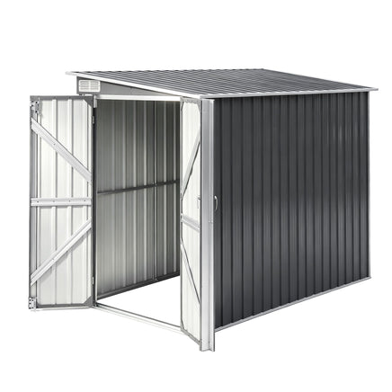 Giantz Garden Shed 118x238cm Lean To Bike Shelter Backyard Outdoor Storage