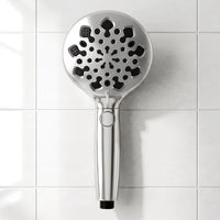 Cefito High Pressure 9 Settings Shower Heads, One-Hand Control & Anti-Clog TPR Nozzles for Apartments, Large 4.7in Face Removes Chlorine