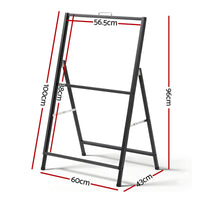 A1 Frame Sign Stand Single Sided Poster Display Board Outdoor Advertising 60x90cm