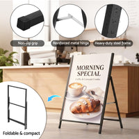 A1 Frame Sign Stand Single Sided Poster Display Board Outdoor Advertising 60x90cm