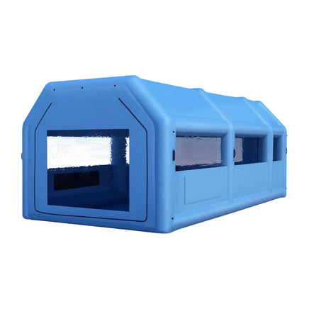GIANTZ Inflatable Spray Booth Car Paint Tent 8.5x4.8m 2 Blowers Filter Mobile Garage Workstation