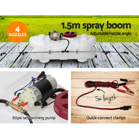 Weed Sprayer 100L 1.5M Fixed Boom Garden Spray