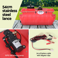 50L Weed Sprayer Boom Pump Spot Spray