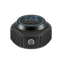 Gardeon Ultrasonic Rat Repeller 360 Degree 4 Modes Pest Repeller Black