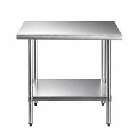 Cefito 914x762mm Stainless Steel Kitchen Bench 430