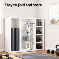 Everfit Step Machine Stair Climber for Home Gym Exercise Foldable LED Display Adjustable Handlebar