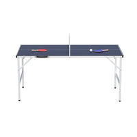 Table Tennis Ping Pong Table Portable Foldable Family Game Home Indoor