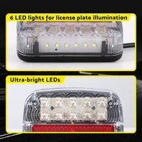 Pair 26 LED Tail Lights Stop Reverse Indicator 12V Ute Trailer Truck