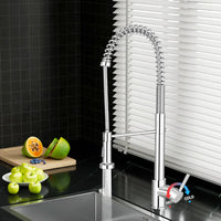 Cefito Kitchen Mixer Tap Pull Down 2 Modes Sink Faucet Basin Laundry Chrome