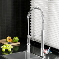 Cefito Kitchen Mixer Tap Pull Down 2 Modes Sink Faucet Basin Laundry Chrome