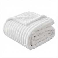 Giselle 203x230cm Throw Blanket Fleece Soft Lightweight Cozy Sofa Couch Bed Throw