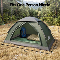 Weisshorn 1 Person Camping Tent Waterproof Hiking Vestibule Porch