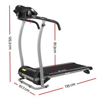 Treadmill Electric Home Gym Fitness Excercise Machine Foldable 360mm