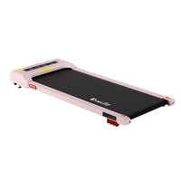 Everfit Treadmill Electric Walking Pad Incline Under Desk Home Gym 380mm Pink