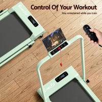 Everfit 3 in 1 Walking Pad Treadmill 12% Incline Under Desk Foldable Treadmills for Home Gym With 38cm Wide Belt APP Control