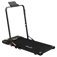 Treadmill Electric Walking Pad Under Desk Home Gym Fitness 400mm Black