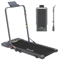 Everfit Treadmill Electric Walking Pad Under Desk Home Gym Fitness 400mm Grey