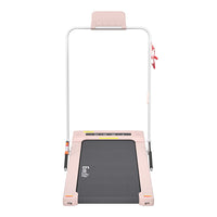 Treadmill Electric Walking Pad Under Desk Home Gym Fitness 400mm Pink