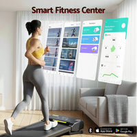 Everfit 3 in 1 Walking Pad Treadmill 20% Auto Incline Under Desk Treadmills for Home Gym With 40cm Wide Belt