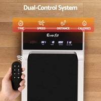 Everfit 3 in 1 Walking Pad Treadmill 20% Auto Incline Under Desk Treadmills for Home Gym With 40cm Wide Belt Sliver
