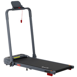 Everfit Treadmill Electric Walking Pad with Incline Foldable for Home Gym Grey