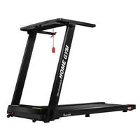 Treadmill Electric Home Gym Fitness Excercise Fully Foldable 420mm Black