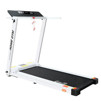 Treadmill Electric Home Gym Fitness Excercise Fully Foldable 450mm White