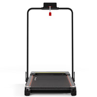 Everfit Treadmill Electric Walking Pad Auto Incline Foldable for Home Gym Black