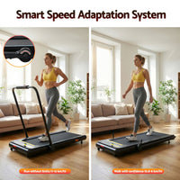 Everfit Treadmill Electric Walking Pad Under Desk Home Gym Fitness 420mm Remote