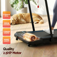 Everfit Treadmill Electric Walking Pad Under Desk Home Gym Fitness 420mm Remote