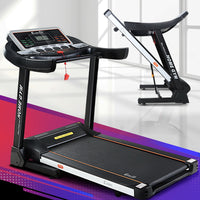 Treadmill Electric Auto Level Incline Home Gym Fitness Excercise 450mm