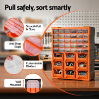 Giantz Tool Organizer 39-Drawer Hardware Cabinet Screw Storage Box Anti-Drop