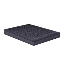 Giselle Bedding 3-Zone Pillowtop Mattress Topper 1000GSM for Back Pain Relief Washable with 45cm Deep Pocket Queen