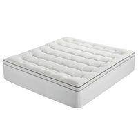 Giselle Bedding King Mattress Topper 5cm Coral Fleece