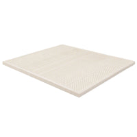 Giselle Bedding King Latex Mattress Topper 7-Zone Natural Latex Core Breathable 5cm