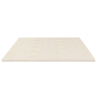 Giselle Bedding Queen Latex Mattress Topper 7-Zone Natural Latex Core Breathable 5cm