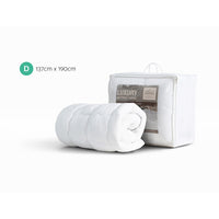 Giselle Bedding Pillowtop Mattress Topper 5cm Thick Mattress Pad for Back Pain Relief & Old Beds Machine Washable 500GSM Breathable Protector Double