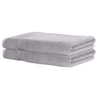 2 Pack Bath Sheets Set Cotton Extra Large Towel Grey