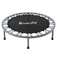 Everfit 40-Inch Fitness Trampoline Rebounder Mini Round Trampoline Home Workouts