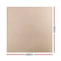 Artiss Tatami Mat Floor Mattress 3cm Thick Futon Mattresses Mellow Mat Rugs Living Room Beige