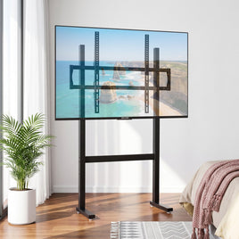 Artiss Universal Floor TV Stand for 32-100 Inch Screens Heavy Duty 40kg Capacity