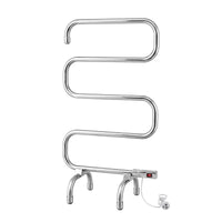 Devanti Electric Heated Towel Rail Rack 5 Bars Freestanding Clothes Dry Warmer